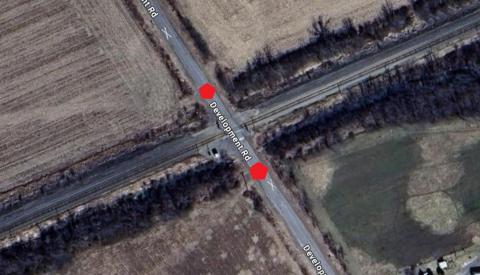 department road closure