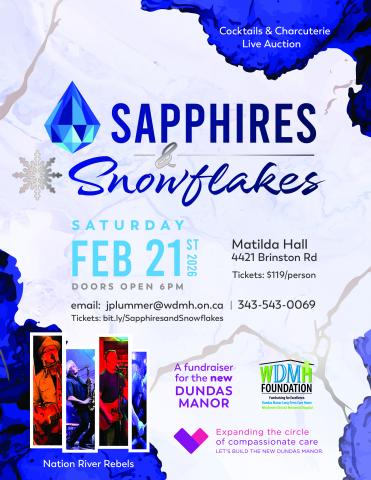 2026-01-09 Sapphires and Snowflakes 2026 Poster