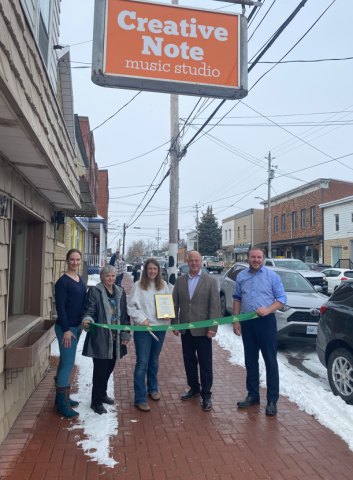 Grand opening photo with Council