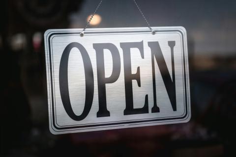 Open Sign