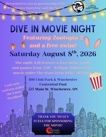 Dive in Movie Night