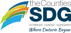 Counties SDG Multicolour logo and tagline